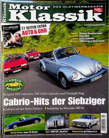 Deckblatt Motor Klassik (05/2010)